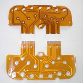 Custom PI flexible pcb board 1 - 10 Layers  PI ENIG , Gold Plating circuit board