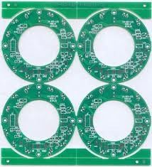 Gold Plating Single sided pcb printed circuit board FR4 Â±1mil ( Â ± 25um )