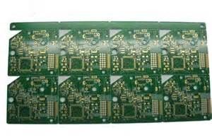 Electronic battery charger HDI PCB board 6-Layer , FR4 base Min. Line 3 mil