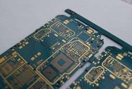 1 oz copper thickness cell phone pcb board 2-layers FR-4 base , Min. Line 0.12 mm