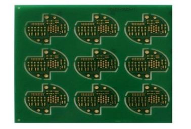 Bare rigid PCB board / 94v0 pcb board Fr4 base , Gold finger Ni : 80~250u", Au : 1~5u" 