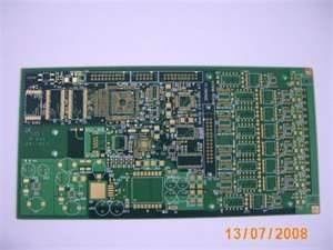 Custom High TG Green Printed CircuitsFR4 LCD HDI PCB Board / 0.2mm to 3.2mm Thickness