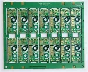 green Immersion Gold Printed Circuit Boards 2 Layer mobile HDI PCB Board