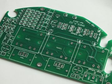 Lead Free HASL 2 Layer FR4 / FR1 Double Sided PCB Industrial Control