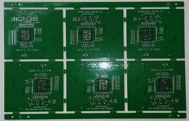Plating Gold / Silver Immersion Double Sided PCB , Scoring / Route / V-Score PCB Fabrication