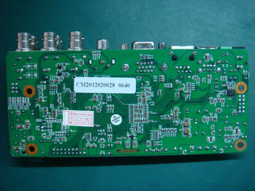 4ch D1 Real-time H.264 DVR PCB Board, Multilayer Electronic Printed Circuit Boards