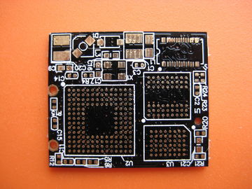 2 Oz Copper clad HDI Double Sided PCB 4 Layer with Black Solder Mask 0.35mm