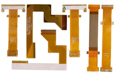 ENIG PI Flexible PCB Board 0.1mm Thickness / membrane fpc 0.5 OZ , 0.4mil for electronics device