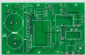 Custom Double sided Rigid Pcb Board FR4 1 OZ Copper , 0.075mm (3mil) E-test