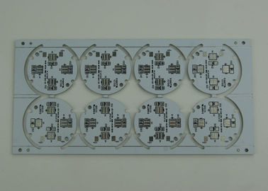 Aluminum base single sided pcb 1.6mm one layer , black Silk Mask for led lighting