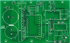 Rohs PCB Prototype and ENIG FR4 PCB Board green Solder Mask , 1mm Board Thickness