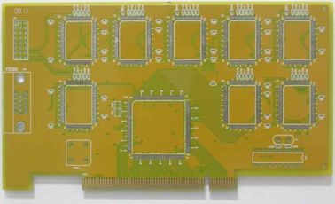 Professional ENIG FR4 base gold finger board , multilayer hdi pcb circuit board UL , RoHS