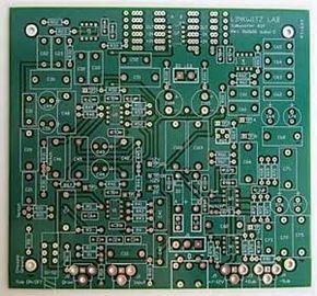 Electronic Industrial PCB Board with HASL , 2 Layer 0.076 to 6.00mm DK Thickness