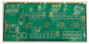 FR4-TG150 Immersion Gold 8 Layer 1.6m  Rigid PCB Boards For Industrial Control