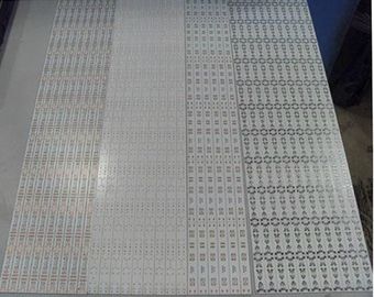 2 layer V - CUT Punching HASL - Lead free FR4 LED prototype PCB Board OEM