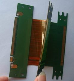 Multilayer flex-rigid PCB with surface treatment of LF-HASL + gold finger