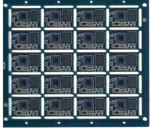 FR-4 Multilayer pcb board blue solder mask 1 oz multilayer printed circuit board
