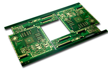 OEM ODM Multilayer PCB Board ,  6 Layer  Printed Circuit Board with blue mask