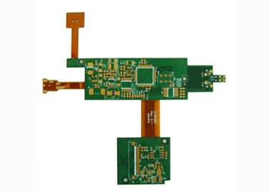 Silkscreen 6 Layer Rigid Flexible PCB Printed Circuit Board Manufacturers with IC / PADs