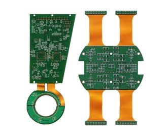 Immersion Gold Keyboard PCB Rigid Flex Circuit Boards Customized