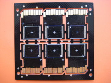 Copper Base Double Sided PCB Board for SD Card , 0.2MM Thickness