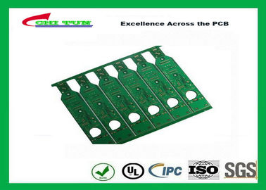 Green Double Sided PCB With Chem Ou/Ni ( UL, RoHS ) FR4 1.6MM Audio PCB