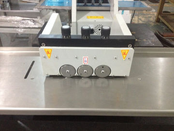 Three V Groove Cutting Machine PCB Depaneling Equipment 0.6mm-3.0mm Thickness