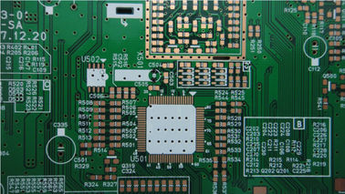 Green FR4 1.6MM Double Sided PCB Power Board with lead -free HASL