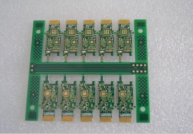 8 Layer HDI PCB Etching Circuit Boards CNC Drilling , Green PCB FR4 1.6MM Thickness