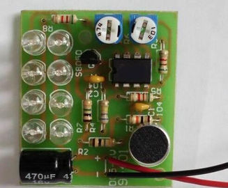 Custom Made Flexible LED PCB Assembly Board / LED Driver Board