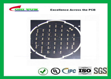 Black Solder Mask Round 2 Layer PCB Surface Treatment HASL PCB Board Assembly