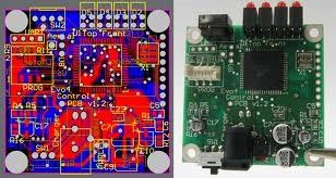FR4 base double layer pcb assembly and PCBA Lead Free HAL , Immersion gold Finishing
