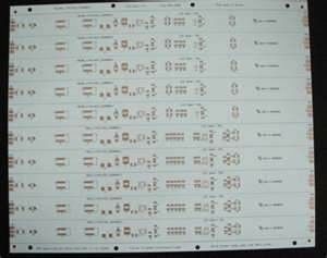 ISO14001 Immersion Silver 7.0 OZ  7.0mm thickness CEM - 3 LED designing PCB board