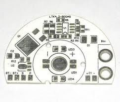 Custom High Thermal Conductivity Aluminum Iron Alloy Based Led PCB Boards for Spotlight