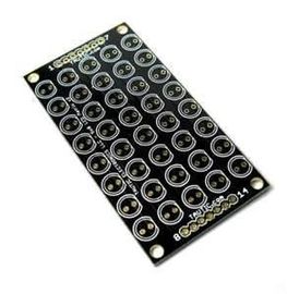 1oz Aluminum HASL lead free LED PCB Board  Heat Transfer Rate 1.0 - 2.0W / m.k