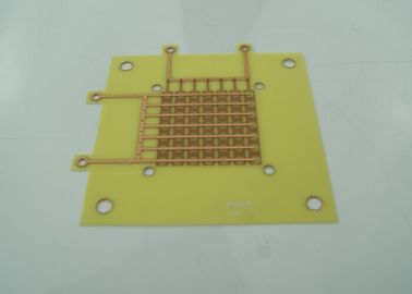 Bare Copper FR4 Single Sided PCB High precision , High thermal conductivity