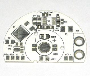 Custom High Power Flashing LED Light PCB Board , High Thermal Conductivity Aluminum Based PCB