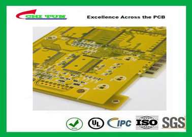 Gold Finger PCB for Computer 4 Layer PCB Thickness 1.6mm Immersion Gold UL , ROHS , ISO