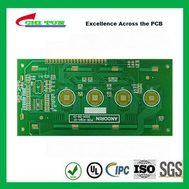 Blue Solder Mask Double Sided PCB FR4 1.6mm Board Thickness , Making PCB Boards