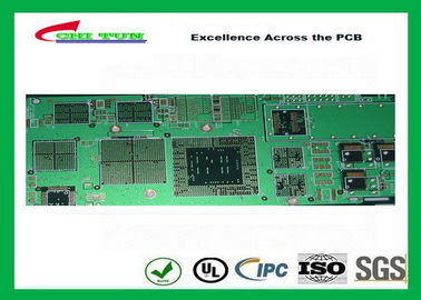 12Layer of card board turmeric+Half gold Impedance control Line Width/line space 4mil