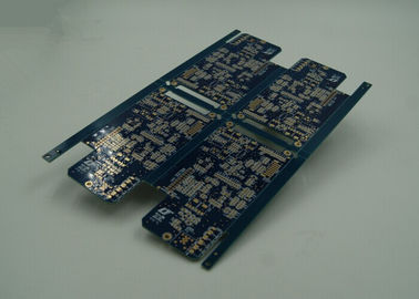 Blue BGA HDI PCB Printed Circuit Board Manufacturer with Blind Via Burried Vias